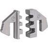 KS Tools 115.1417 Coppia di matrici per spina piatta, 4,8 e 6,3 mm, Ø 0,5 - 6,0 mm