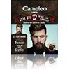 Cameleo, tinta monouso in 2 bustine per capelli, barba e baffi, da uomo, 5 minuti contro i capelli grigi Effetto colore naturale. 0% Parabeni, Ammoniaca, PPD.