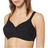 Triumph Modern Soft+cotton P, Reggiseno Donna, Nero (Black), 4C