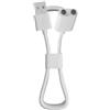 HIVEFUN Cavo di Ricarica USB Magnetico per Sex Toys con Pompa Peniena, Cavo di Ricarica di Ricambio Magnetico Compatibile con Power Bank, Caricabatterie per Telefoni e Computer Bianco