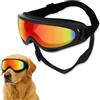 KUMSODE Occhiali da Sole per Cani, Occhiali da Sole Cani con Cinturini Regolabili, Protezione UV
