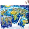 AEMCHDM Puzzle 1000 Pezzi Paesaggi, Puzzle Classico per Adulti, 70x50CM, Cartone, World Landmarks, Come Regalo e Decorazione per Pareti