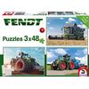 Schmidt CGS_56221 1050Vario/724Vario/6275L Puzzle, Multi color, fendt 1050 724 vario / 6275l, 3x48 teile