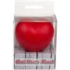 BLUECHOLON Cuore antistress in silicone morbido, rosso, giocattolo rilassante per adulti, confezione singola in scatola trasparente, regalo divertente, bel dettaglio San Valentino