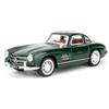 imtfzct 1955 300sl modello auto d'epoca, 1/32 giocattolo con funzione sonora e luce, giocattolo per bambini con funzione pull-back, modello auto in qualità da collezione, regalo per bambini (verde)