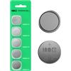 Green Cell Greencell CR2016 - Batteria a bottone al litio da 3 V, 80 mAh, 5 pezzi, alimentazione affidabile e durevole per chiavi dell'auto, telecomandi, orologi e altri dispositivi elettronici.