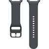 Samsung Sport Band Cinturino sportivo in gomma (S/M) per Galaxy Watch8 | Watch8 Classic, Graphite