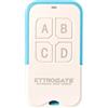 ETTROGATE Telecomando Universale 433.92 MHz ET6007 4 Canali Autoapprendimento Cancello Garage