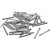 QUARKZMAN Chiodi di Finitura 120 Pezzi 25 Mm 1 Pollici Hardware per Guida Manuale Chiodi in Acciaio Al Carbonio Chiodi a Testa Persa