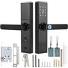 Yosoo Health Gear Serratura Intelligente della Porta, Serratura Intelligente Senza Chiavi Blocco del touch screen con impronte digitali WiFi Blocco porta con impronta digitale intelligente Smart Fingerprint Door Lock