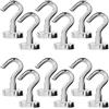 Wxinsheng Ganci Magnetici Extra Forti,10 Pezzi Gancio Magnetico Staccabili Potente,Rotondi Ganci Magnetici,per Utensili da Cucina,Garage e Campeggio