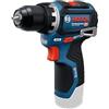 Bosch Professional 12V Trapano-avvitatore a batteria GSR 12V-32 (Advanced KickBack Control, motore brushless)