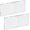 PATIKIL Ingrandimento Saldatura Lente, 2pz PC 2 Diottrie Ingrandimento Lente per Saldatura Casco