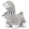 mojoliving Fermaporta a forma di alpaca Lucy | Sacco da porta con altezza 27 cm | come fermaporta da pavimento o da finestra | Paraspifferi | pesante e stabile per porte e finestre