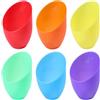 CHGCRAFT 6 Pz 6 Colori Sostituzione paralume in plastica a ferro di cavallo Coprilampada per lampade da terra a LED con diametro interno di 3,6 pollici/91 mm, Dimensione foro: 42 mm