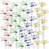 Allazone 40 Pz Pali da Giardino con Libellule e Farfalle Decorative per Esterno