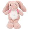 Depesche 12456 Principessa Mimi - Peluche Coniglio Nelly con Morbida Pelliccia Rosa, Alto Circa 19 cm con Zainetto