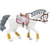 Papo - Statuina Cavallo Intrecciato Realistica - 3 Anni + - Collezione Cavalli - Gioco Creativo Mondo Equestre - Idea Regalo Giocattolo Bambina Bambino