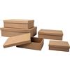 Rayher Set Box Cartapesta, Fsc Recycled, 10x7-26x17cm, Rettangolare, 5Pz, 67384000