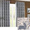 furn. Winter Woods Animal Chenille Jacquard Eyelet Curtains