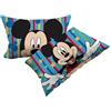 hermet Topolino, Set 2 Federe In Cotone, Coppia Federe Per Cuscino Letto, 2 Pezzi, 100% Cotone, Cm.50x80, Chiusura a Busta