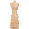 Cole & Mason London Macinapepe, macinapepe regolabile, in faggio naturale, 180 mm, macinino manuale ricaricabile