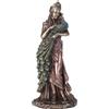 Veronese Design Statua di Hera, la dea greca delle donne e del matrimonio, in resina fusa a freddo, finitura bronzata, 15,5 cm