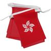 AZ FLAG Ghirlanda 6 Metri 20 Bandiere Hong Kong 21x15cm, Bandiera Cinese 15 x 21 cm - Festone Bandierine