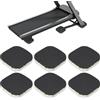 Tappetino Insonorizzante WORDFUN Per Attrezzi Fitness – Ad Alta Densità Per Tapis Roulant E Cyclette – Con 8 Piedini