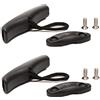 POFET 2PCS Kayak Canoa Maniglia Tirare Maniglia a T con Cavo e Pad Occhi