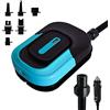 FunWater SUP Pompa elettrica con 6 teste della valvola, pompa automatica portatile, 20 PSI, connettore DC 12 V per paddleboard, tenda, barca, piscina - 6 ugelli per uso versatile