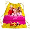 WAOO! SALVO E GIORGIA Salvo & Giorgia - Zainetto a Sacca per Bambini 34x40 cm | Borsa Leggera con Lacci, Perfetta per Scuola, Sport e Tempo Libero