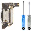 MMOBIEL Connettore Dock Compatibile con Xiaomi Mi 11 Lite/Mi 11 Lite 5G 2021 - Presa di Ricarica USB C - Audio Jack/Microfono/Antenna di Ricambio - Incl. Cacciaviti