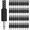 RUNCCI-YUN 40x jack 3,5 saldare,Jack Mono maschio da 3,5 mm, maschio 3.5 mm stereo saldare, jack audio 3.5mm Saldatura, Connettore cuffie Saldatura