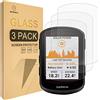 Mr.Shield Pellicola Protettiva per GARMIN Edge 540 and GARMIN Edge 840 Vetro Temperato [9H Durezza] [3 Pezzi] Protezione Schermo Senza Bolle