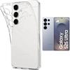 N NEWTOP Custodia Compatibile con Samsung Galaxy S25 Ultra, Morbido TPU CLEAR Silicone Anti Graffio Trasparente Slim Sottile Flessibile Case Posteriore Proteggi Vetro (Solo Cover)