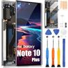 ARSSLY OLED Sostituzione Schermo per Samsung Galaxy Note 10 Plus LCD Display per Galaxy Note 10+ SM-N975F SM-N975U 6,67 Pollici Schermo Touchscreen Assembly con Riparazione, (Nero con Cornice)