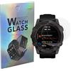 PHONILLICO Vetro temperato compatibile per Garmin Fenix 7/7 Solar/7 Sapphire Solar [2 Pezzi] Pellicola Protettiva Proteggi Schermo