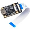 GeeekPi Scheda adattatore da HDMI a CSI2 per Raspberry Pi, supporta ingresso HDMI fino a 1080p 30fps, compatibile con Raspberry Pi 4B/3B+/3B/Pi Zero/W/2W