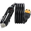 helpers lab Accendisigari su DC XT60 caricabatteria da auto alimentatore 12 V 24V cavo per Powerstation Bluetti EB55 Ecoflow Delta River e altro ancora (14 AWG)