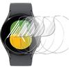 Snailcanfly 5pcs film idrogel per Samsung Galaxy Watch 6 Classic 43mm | Orologio intelligente trasparente TPU Gel Film Protettore dello Schermo, Sensibili al Tocco, HD, Ultra Sottile