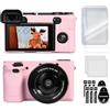 TYUANDOUER Custodia per fotocamera A6400 A6300 e kit di accessori per la protezione dello schermo LCD, custodia morbida in silicone per fotocamera digitale Sony Alpha A6400 A6300, cover per A6400