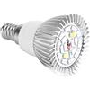 SIXRUN Lampadina LED per Coltivazione, 18W, Attacco E14, 18 Perline LED, Materiale in Alluminio, Spettro Completo Rosso Blu Bianco, per Giardinaggio Interno e Serra