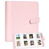 Aisnyho Album fotografico quadrato con 288 tasche per fotocamera Fujifilm Instax Square SQ40/SQ1/SQ6/SQ10/SQ20/SP-3 (rosa)