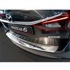 Avisa Protezione paraurti Posteriore in Acciaio Inox Compatibile con Mazda 6 III GJ Combi 2012- 'Ribs' (Versione Lunga)
