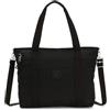 Kipling Asseni, Borsa messenger Donna, Nero (Black Noir), 15x49x35 cm (LxWxH)