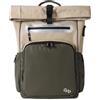 Hedgren Hub Zaino Unisex adulto, Beige/Olive, L, Casual