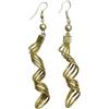 Felicidade Orecchini in Capim Dourado - Gioiello Artigianale Autentico in Oro Vegetale del Brasile - Eleganza Naturale e Leggerezza - Accessorio Unico da Donna - Idea Regalo Originale ed Etica