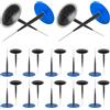 EXLECO Kit Riparazione Gomme, 24 PCS(6 x 51mm) Toppa per Tappo per Pneumatici, Kit Foratura Tappi Ripara, Patch di Riparazione Pneumatici, Tubeless Universale Ripara Gomme per Auto, Moto, Biciclette