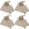 ECSiNG 4 Clip Di Montaggio Per Aletta Parasole Compatibile Con Fiat Linea Marea 1996-2007